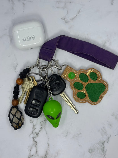 Dog Paw Keychains