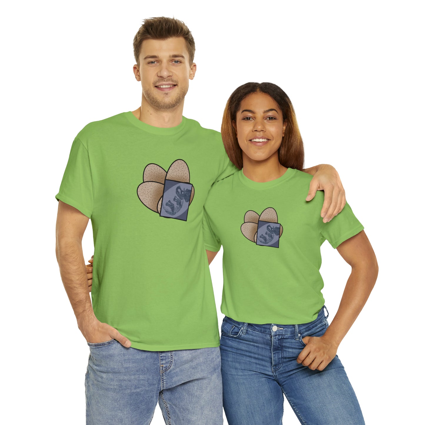 Dinosaur Eggs X-Ray Triceratops Tee