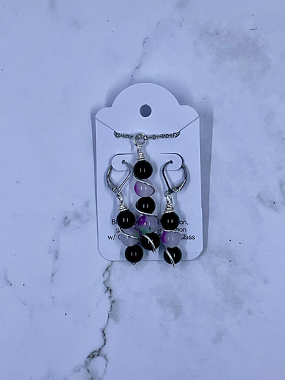 Wrapped Bead Necklace (NECKLACE ONLY)