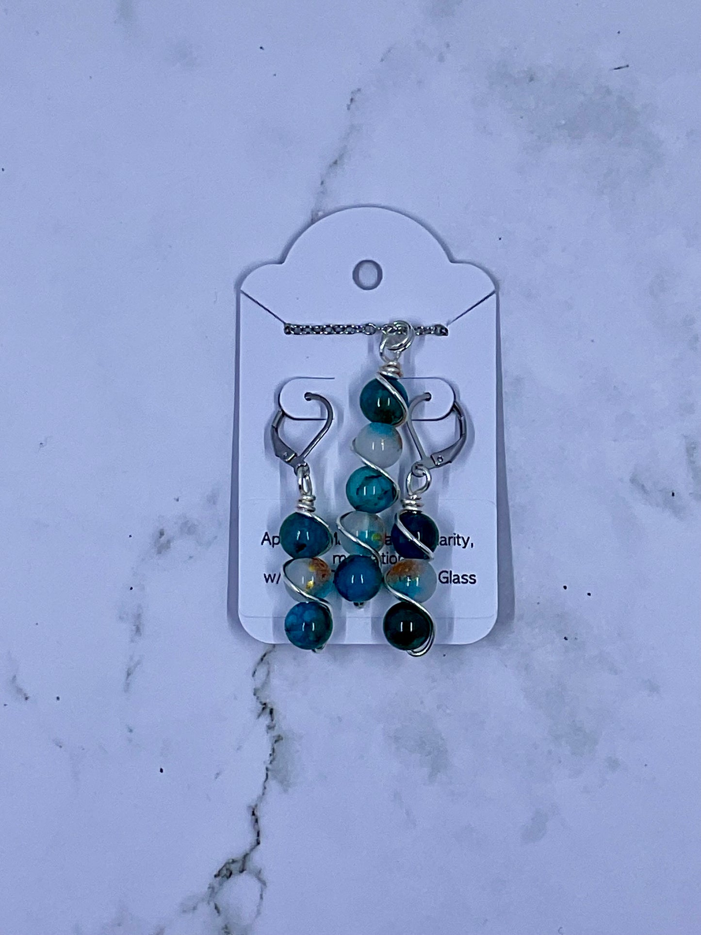 Wrapped Bead Necklace (NECKLACE ONLY)