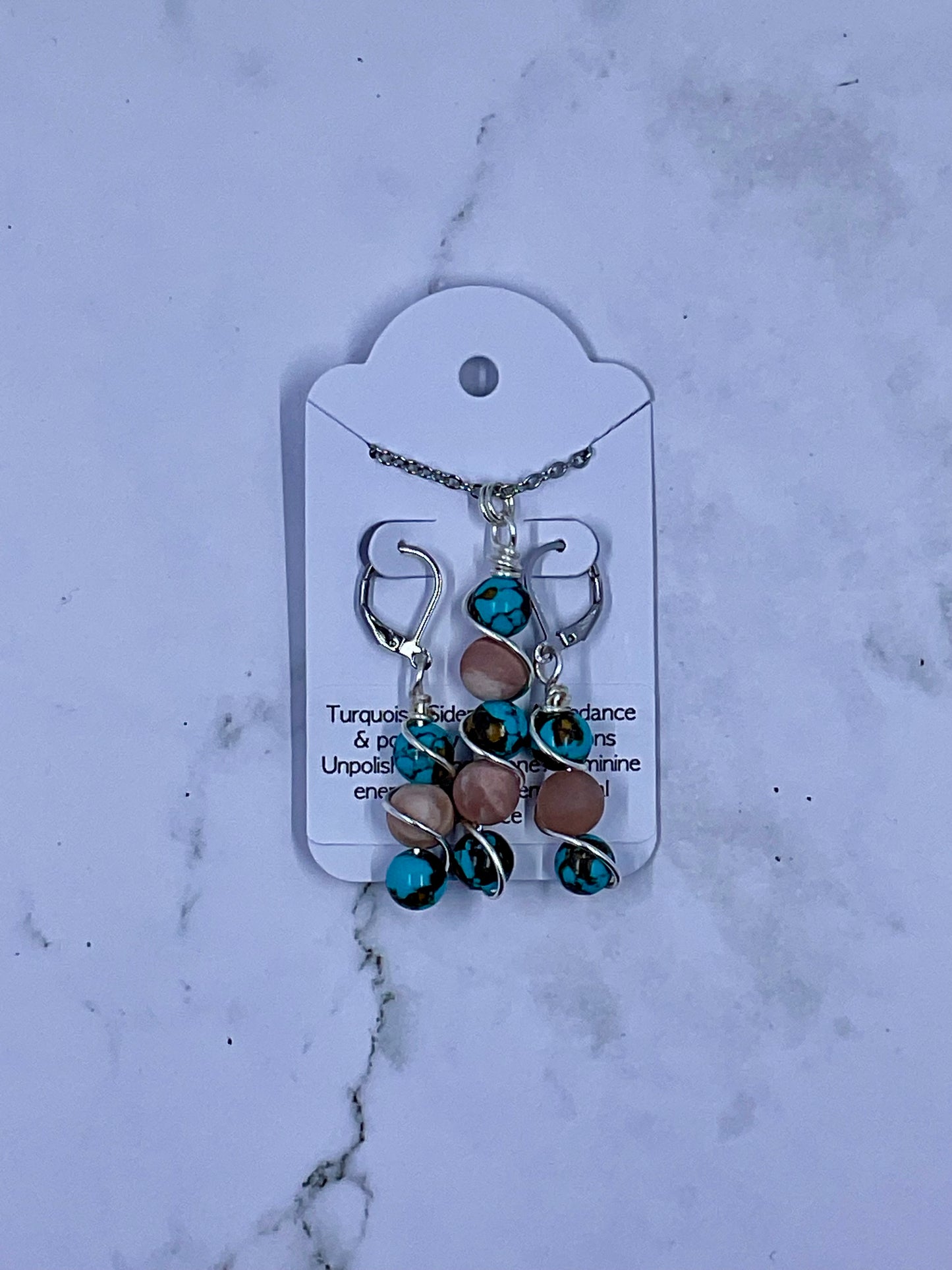Wrapped Bead Necklace (NECKLACE ONLY)