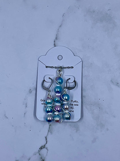 Wrapped Bead Necklace (NECKLACE ONLY)