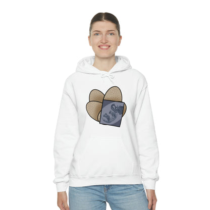 Dinosaur Eggs X-Ray Triceratops Hoodie