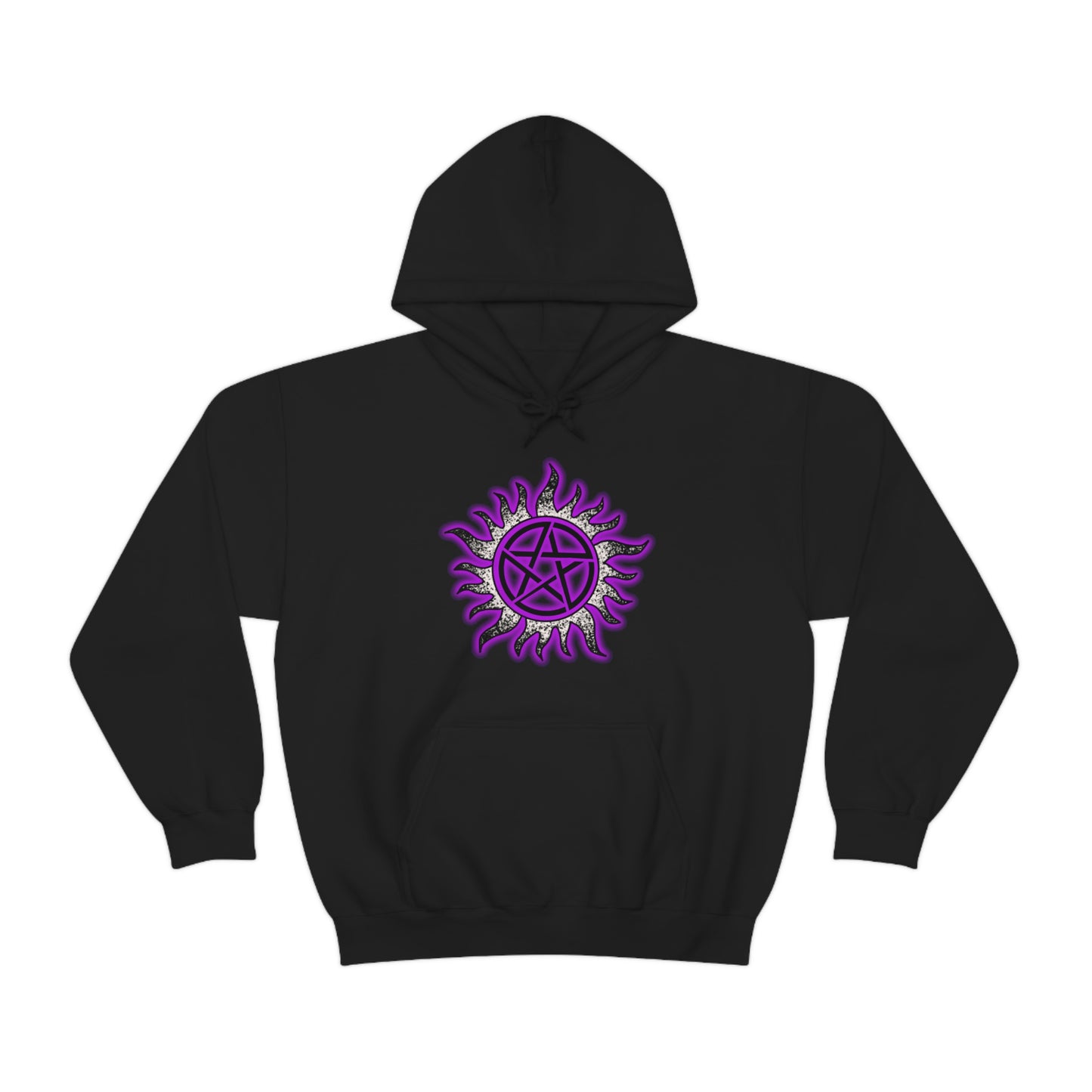 NEON Anti-Possession Hoodie - Purple