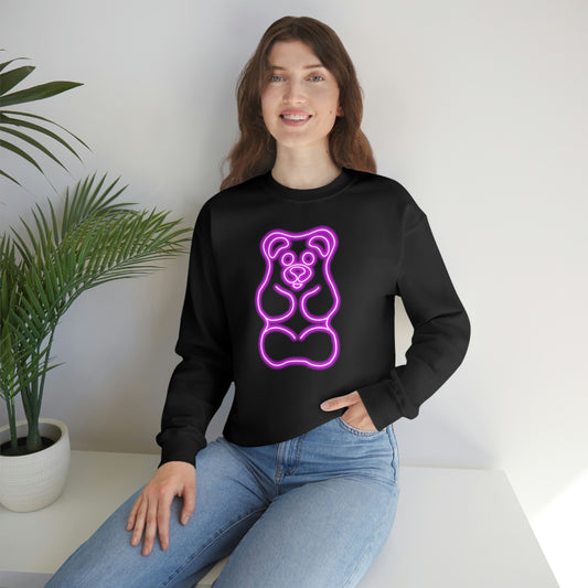 NEON Gummy Bear Sweatshirt - Pink