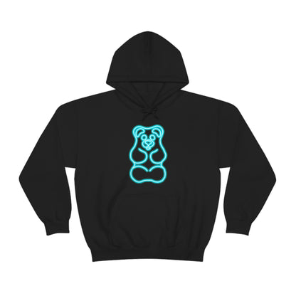 NEON Gummy Bear Hoodie - Blue