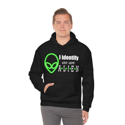 NEON I Identify As An Alien Hoodie