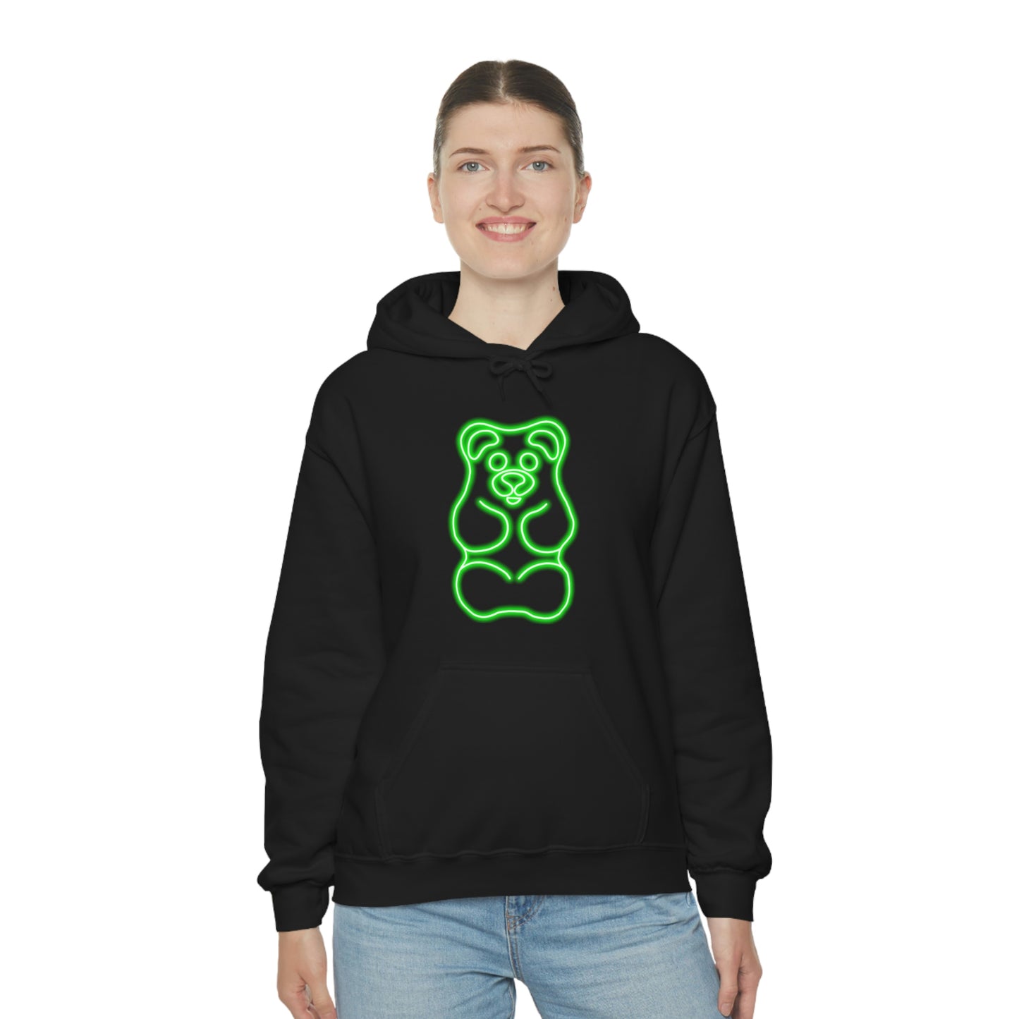 NEON Gummy Bear Hoodie - Green