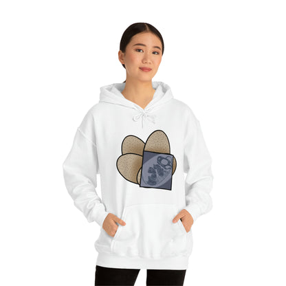 Dinosaur Eggs X-Ray Brachiosaurus Hoodie