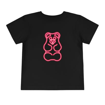 Toddler NEON Gummy Bear Tee - Red