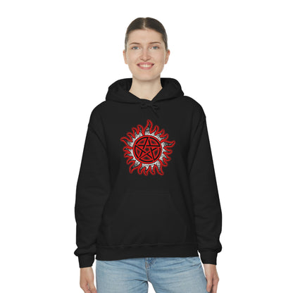 NEON Anti-Possession Hoodie - Red