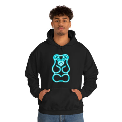 NEON Gummy Bear Hoodie - Blue