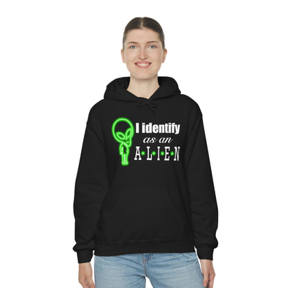 NEON I Identify As An Alien (FULL) Hoodie