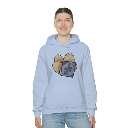 Dinosaur Eggs X-Ray Brachiosaurus Hoodie