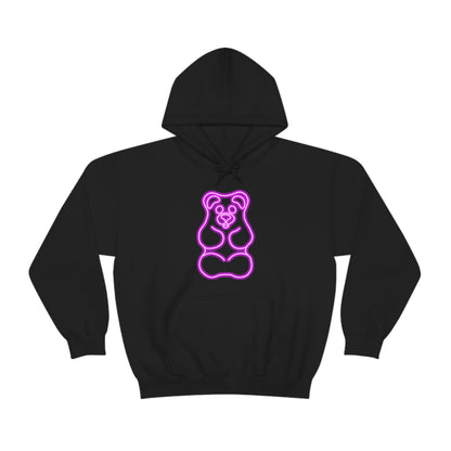 NEON Gummy Bear Hoodie - Pink