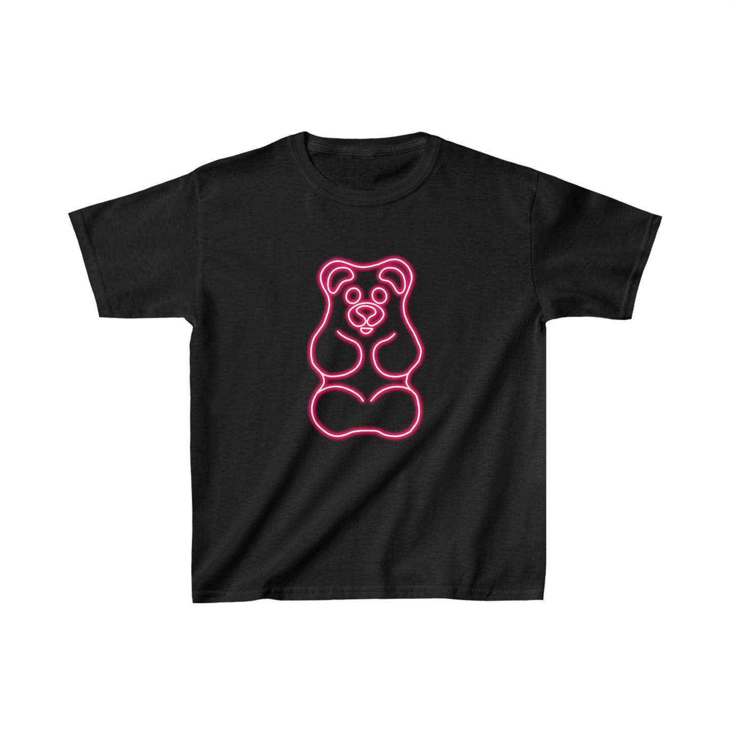 Kids NEON Gummy Bear Tee - Red