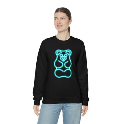 NEON Gummy Bear Sweatshirt - Blue