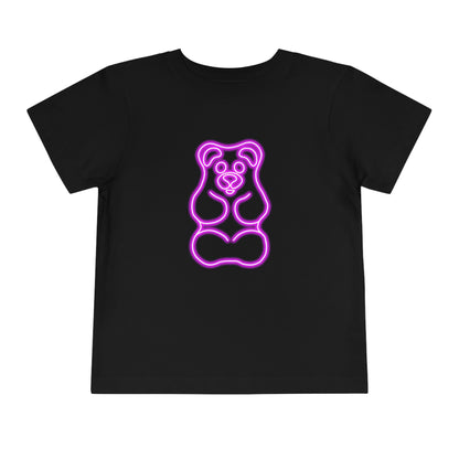 Toddler NEON Gummy Bear Tee - Pink