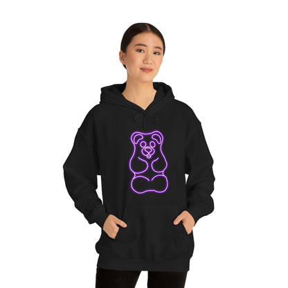 NEON Gummy Bear Hoodie - Purple