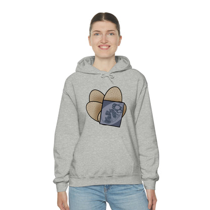 Dinosaur Eggs X-Ray Brachiosaurus Hoodie