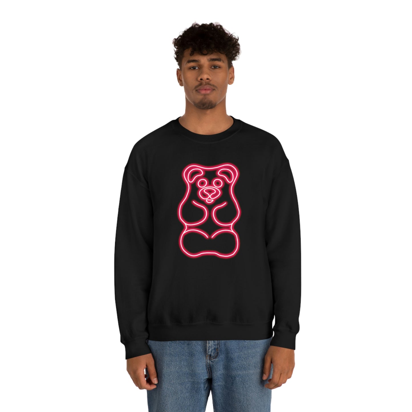 NEON Gummy Bear Sweatshirt - Red