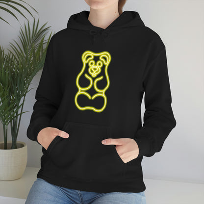 NEON Gummy Bear Hoodie - Yellow