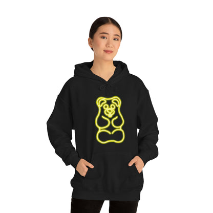 NEON Gummy Bear Hoodie - Yellow