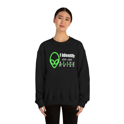 NEON I Identify As An Alien Sweatshirt