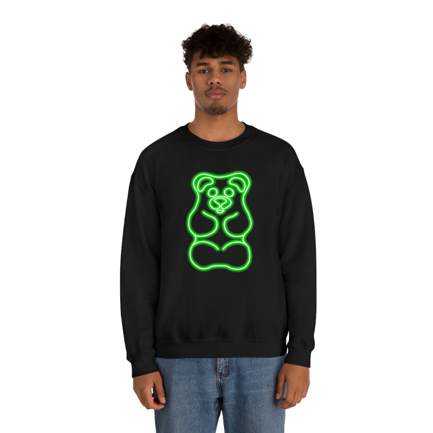 NEON Gummy Bear Sweatshirt - Green