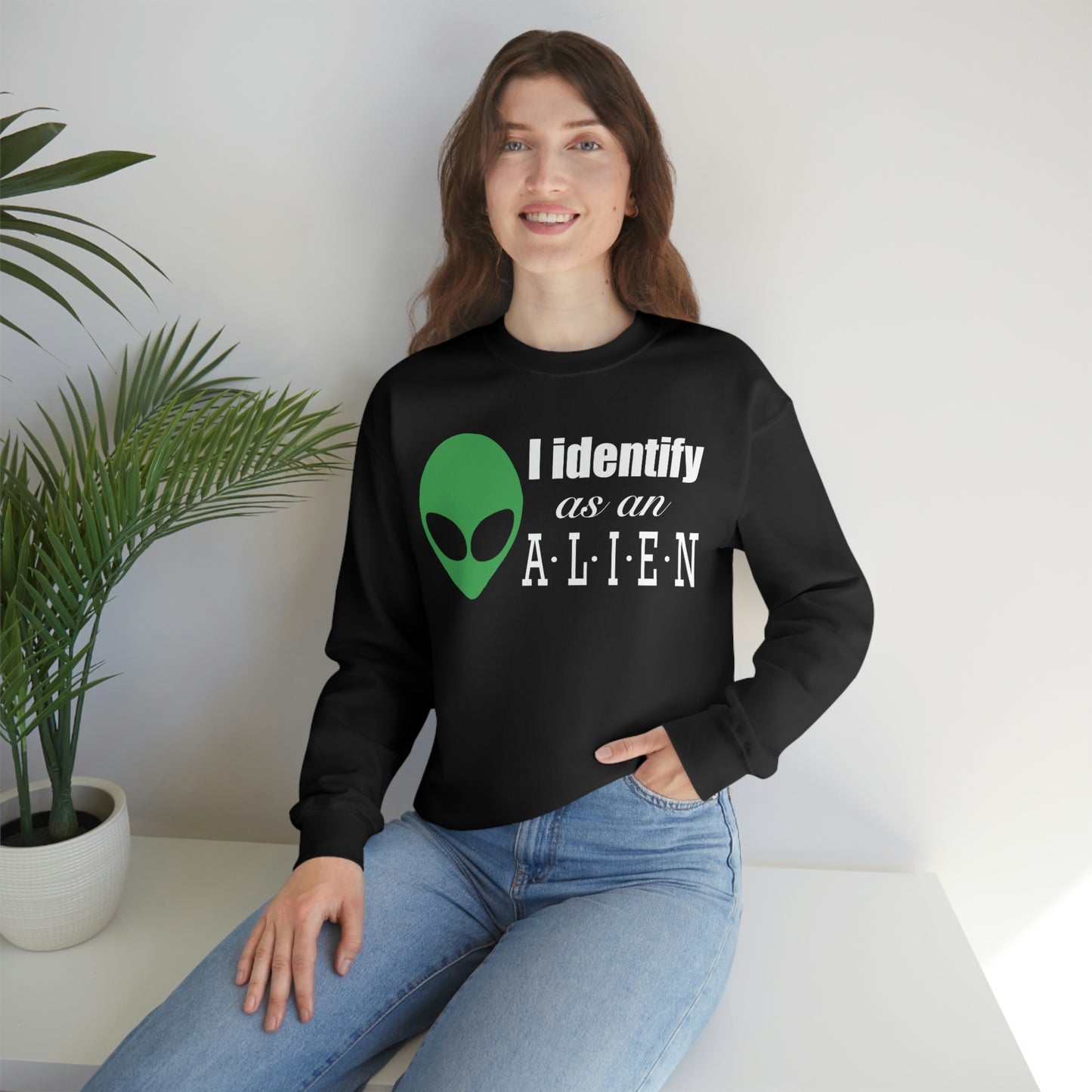 I Identify As An Alien Sweatshirt