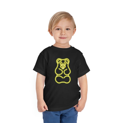 Toddler NEON Gummy Bear Tee - Yellow