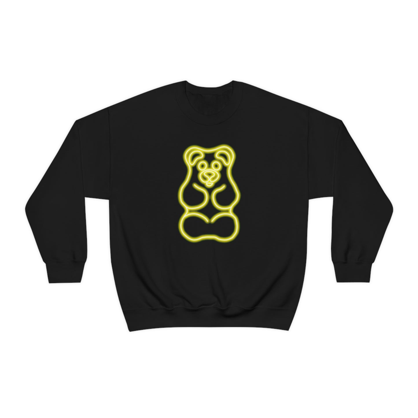 NEON Gummy Bear Sweatshirt - Yellow