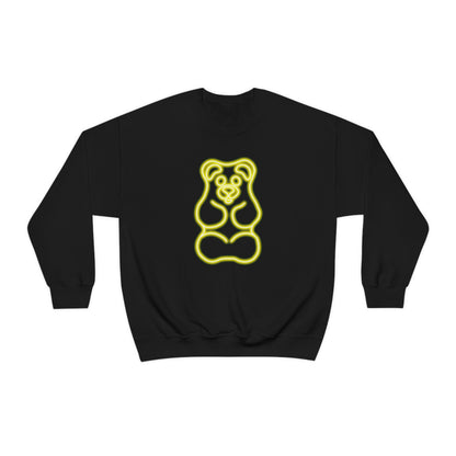 NEON Gummy Bear Sweatshirt - Yellow