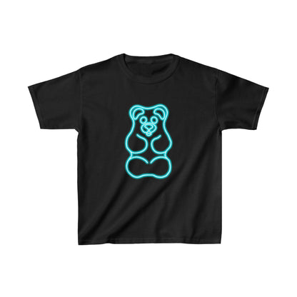 Kids NEON Gummy Bear Tee - Blue