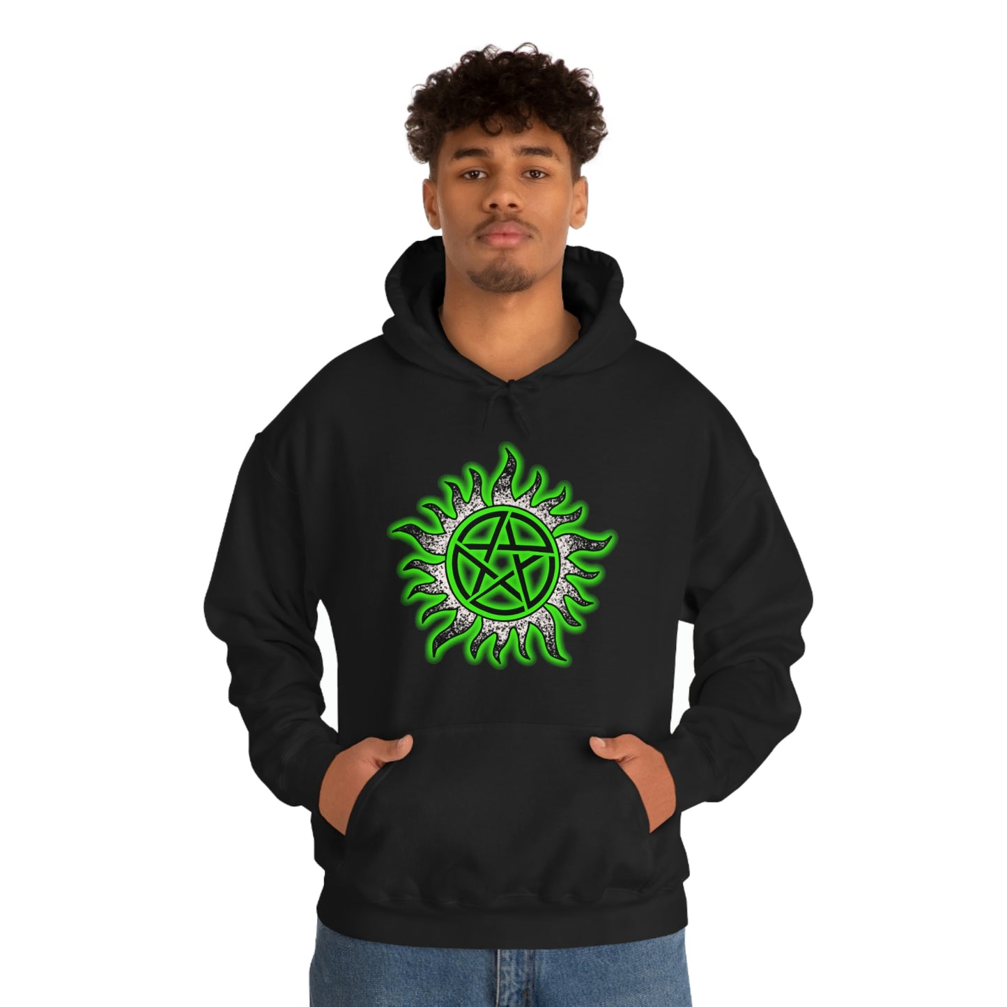 NEON Anti-Possession Hoodie - Green