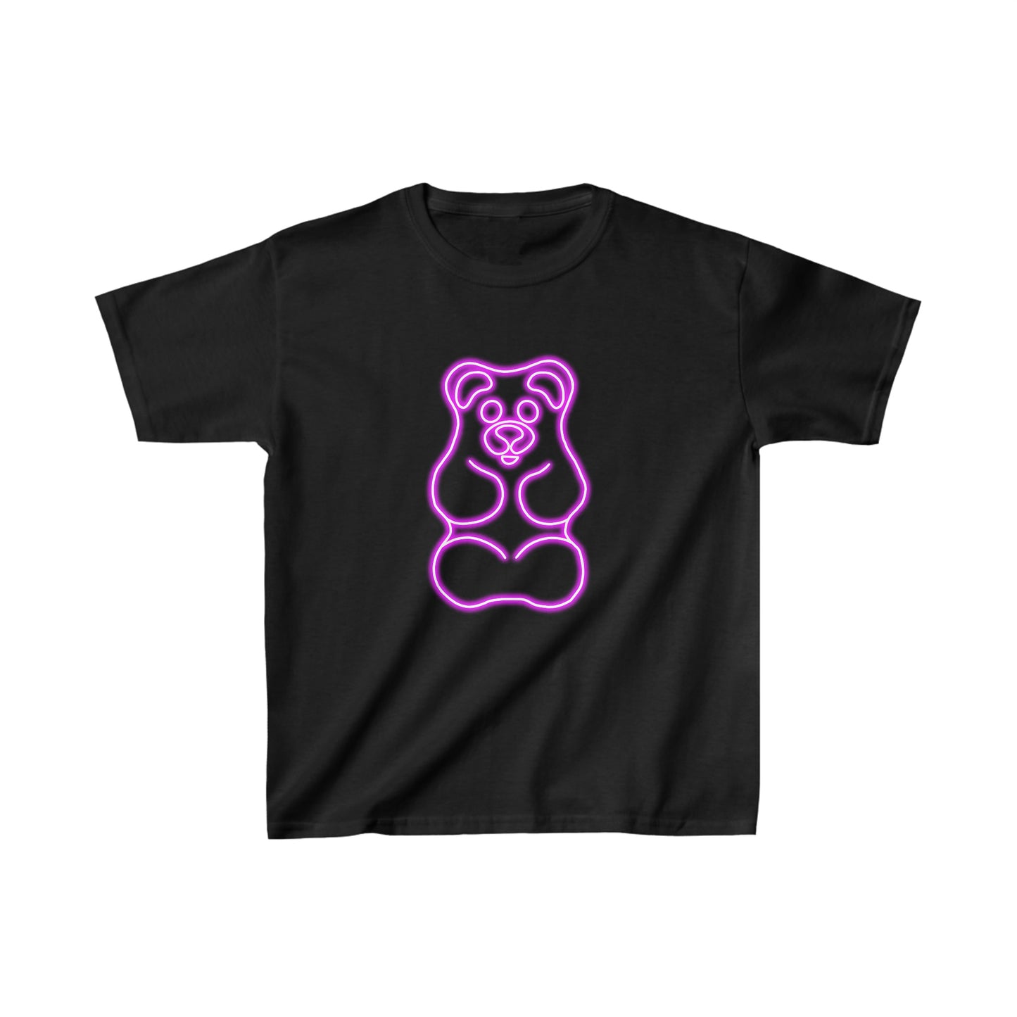 Kids NEON Gummy Bear Tee - Pink