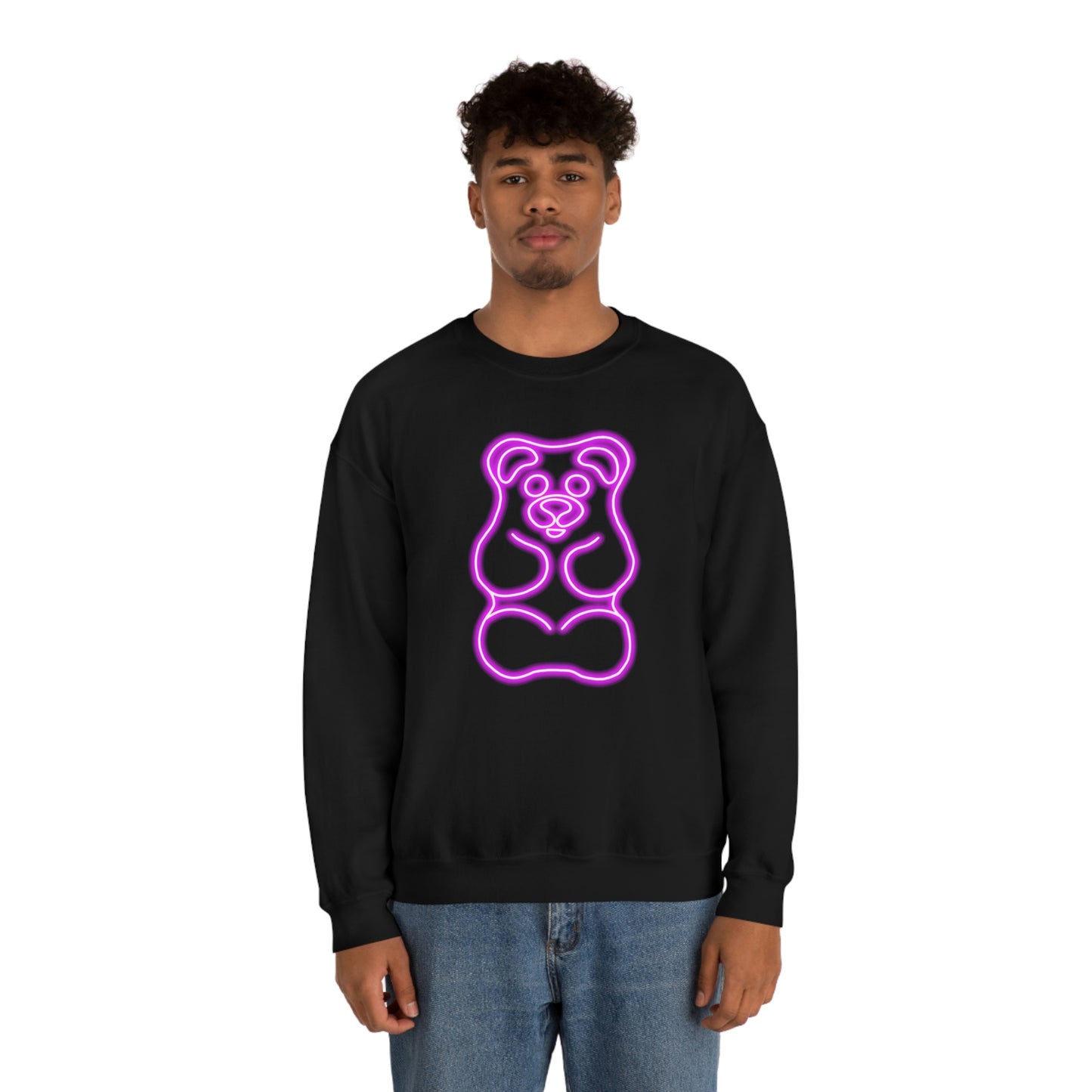 NEON Gummy Bear Sweatshirt - Pink