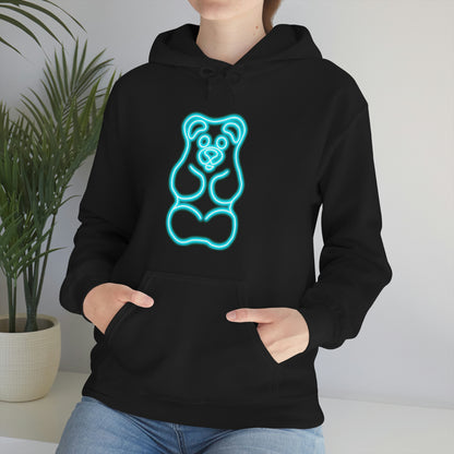 NEON Gummy Bear Hoodie - Blue