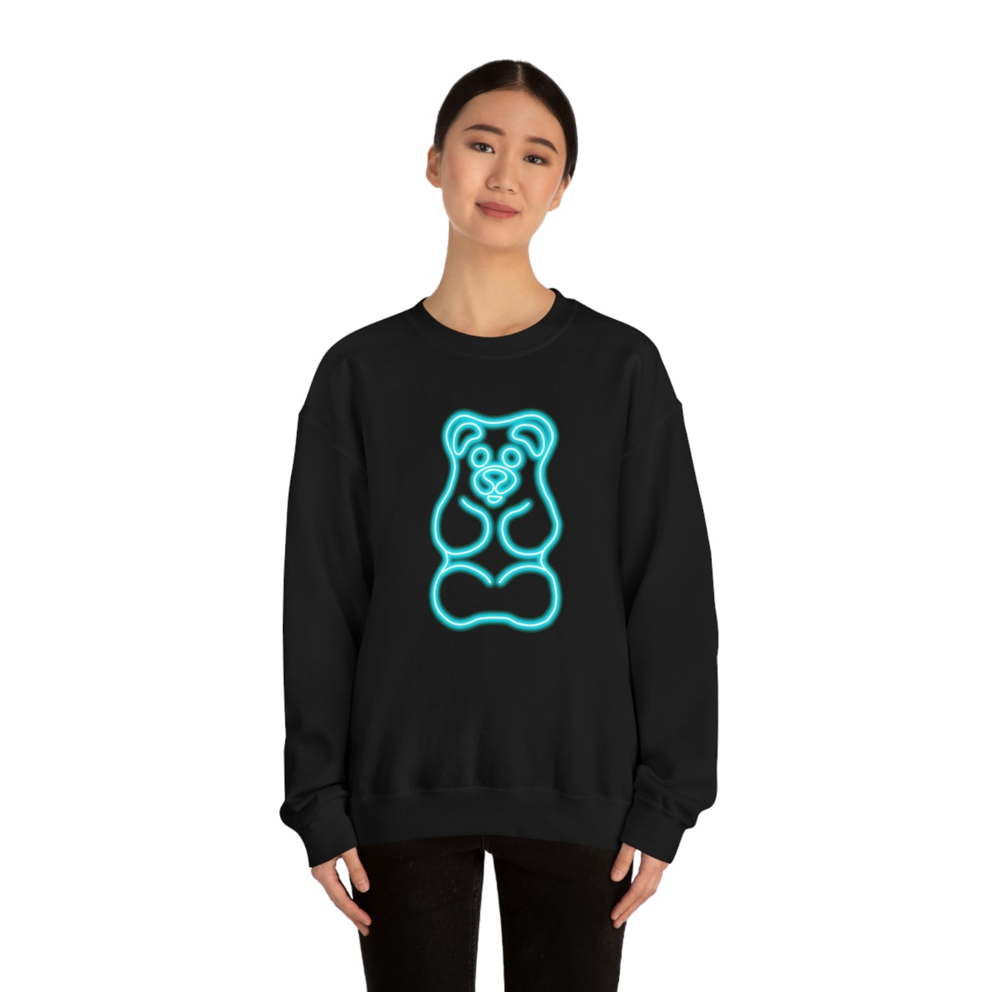 NEON Gummy Bear Sweatshirt - Blue