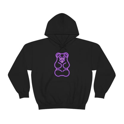 NEON Gummy Bear Hoodie - Purple