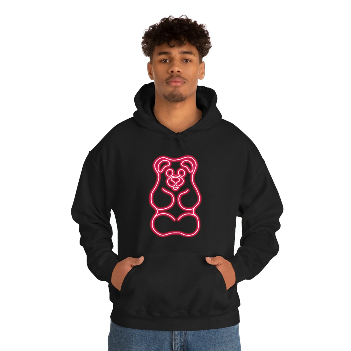 NEON Gummy Bear Hoodie - Red