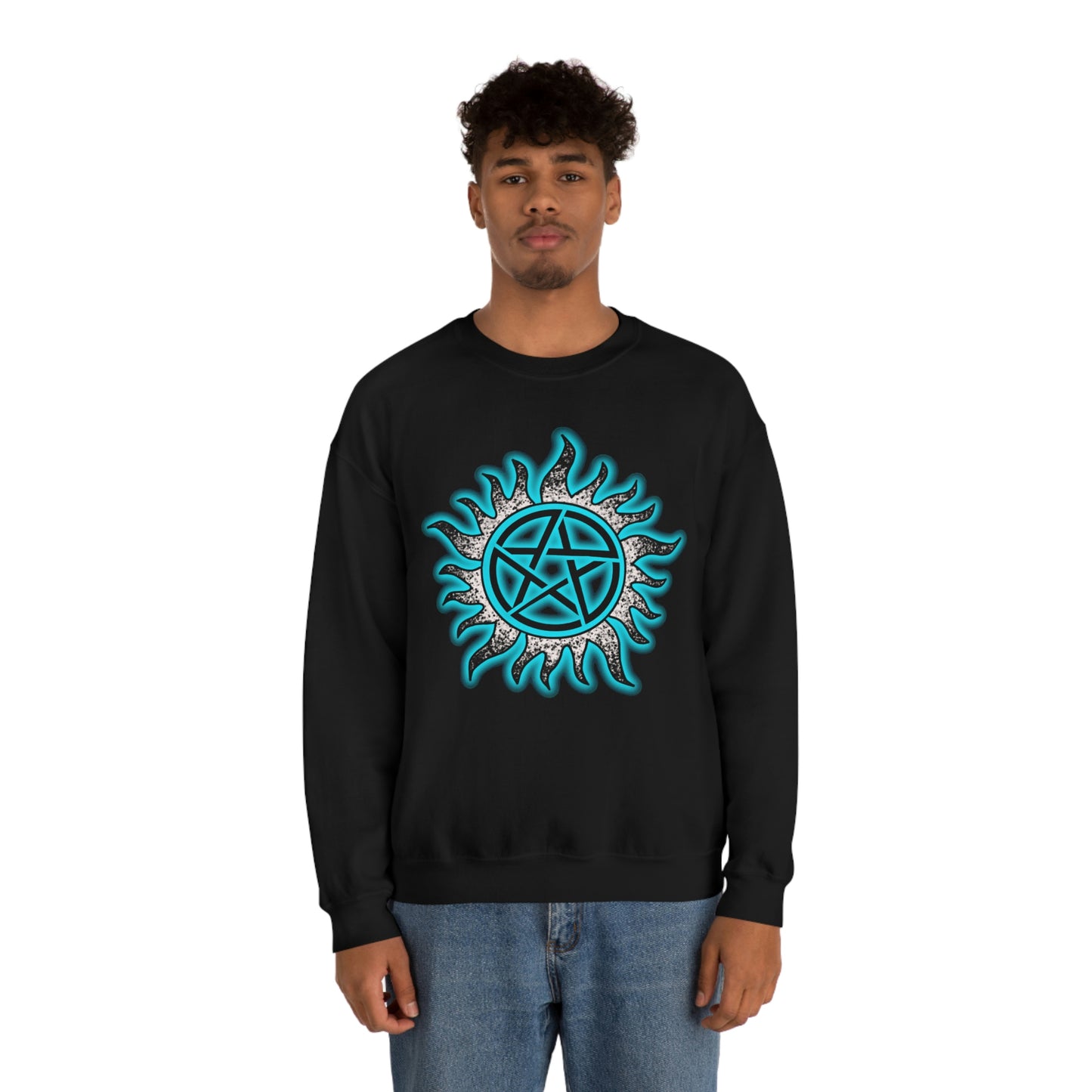 NEON Anti-Possession Sweatshirt - Blue