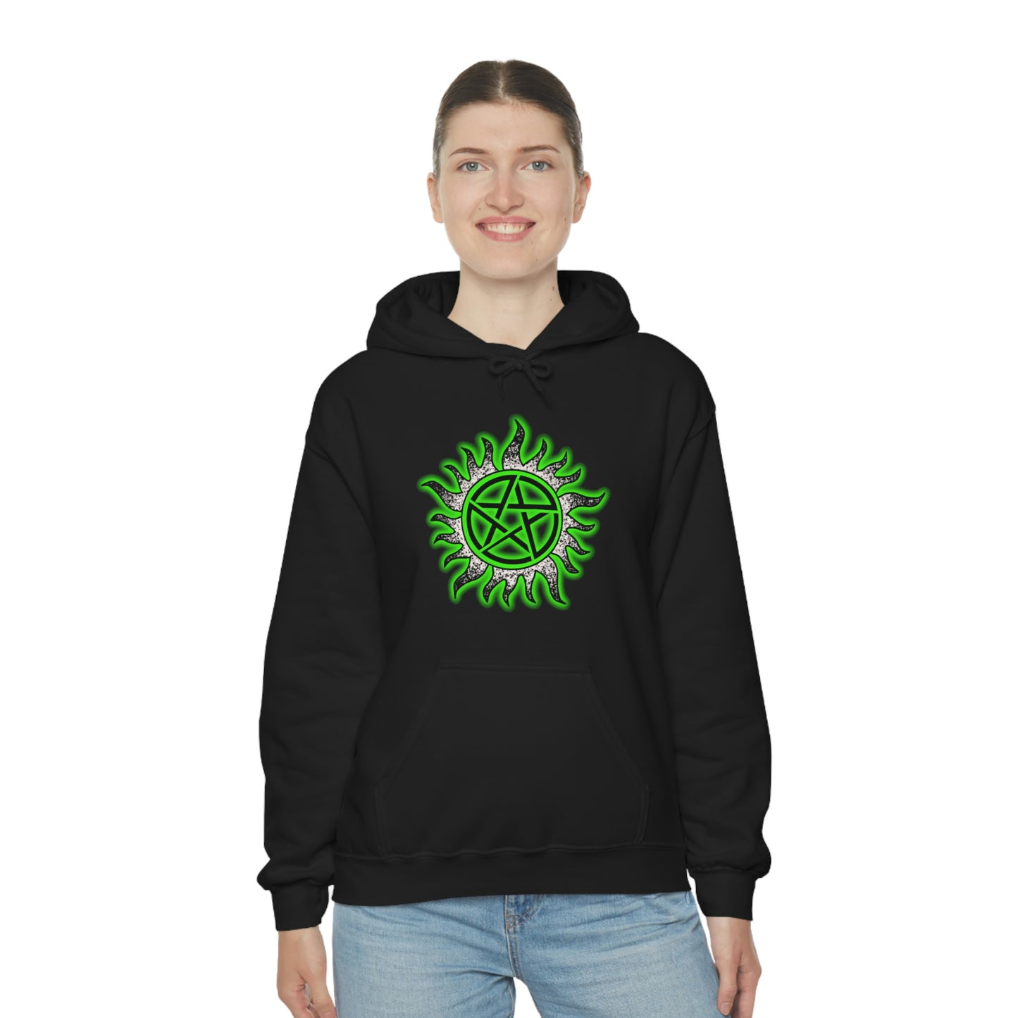 NEON Anti-Possession Hoodie - Green