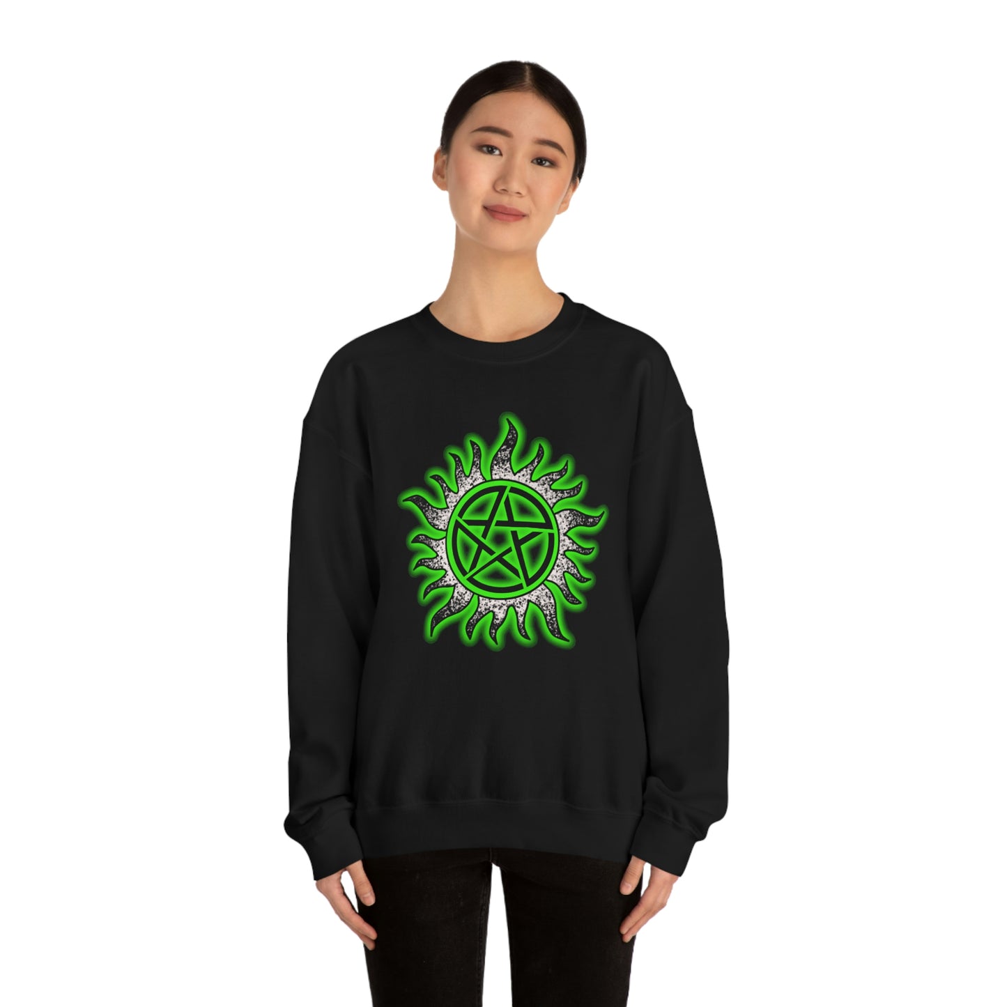 NEON Anti-Possession Sweatshirt - Green