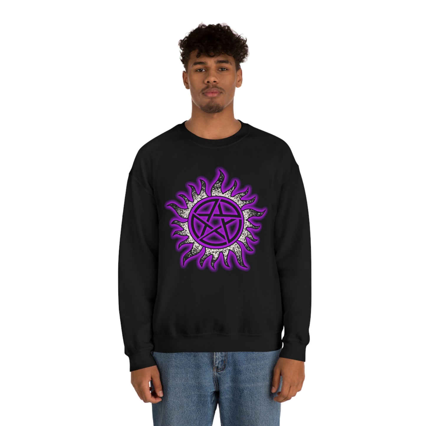 NEON Anti-Possession Sweatshirt - Purple