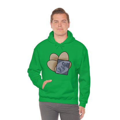 Dinosaur Eggs X-Ray Triceratops Hoodie