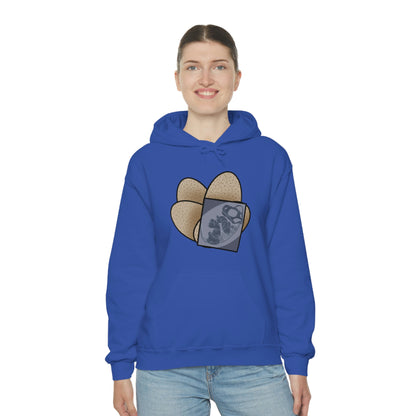 Dinosaur Eggs X-Ray Brachiosaurus Hoodie