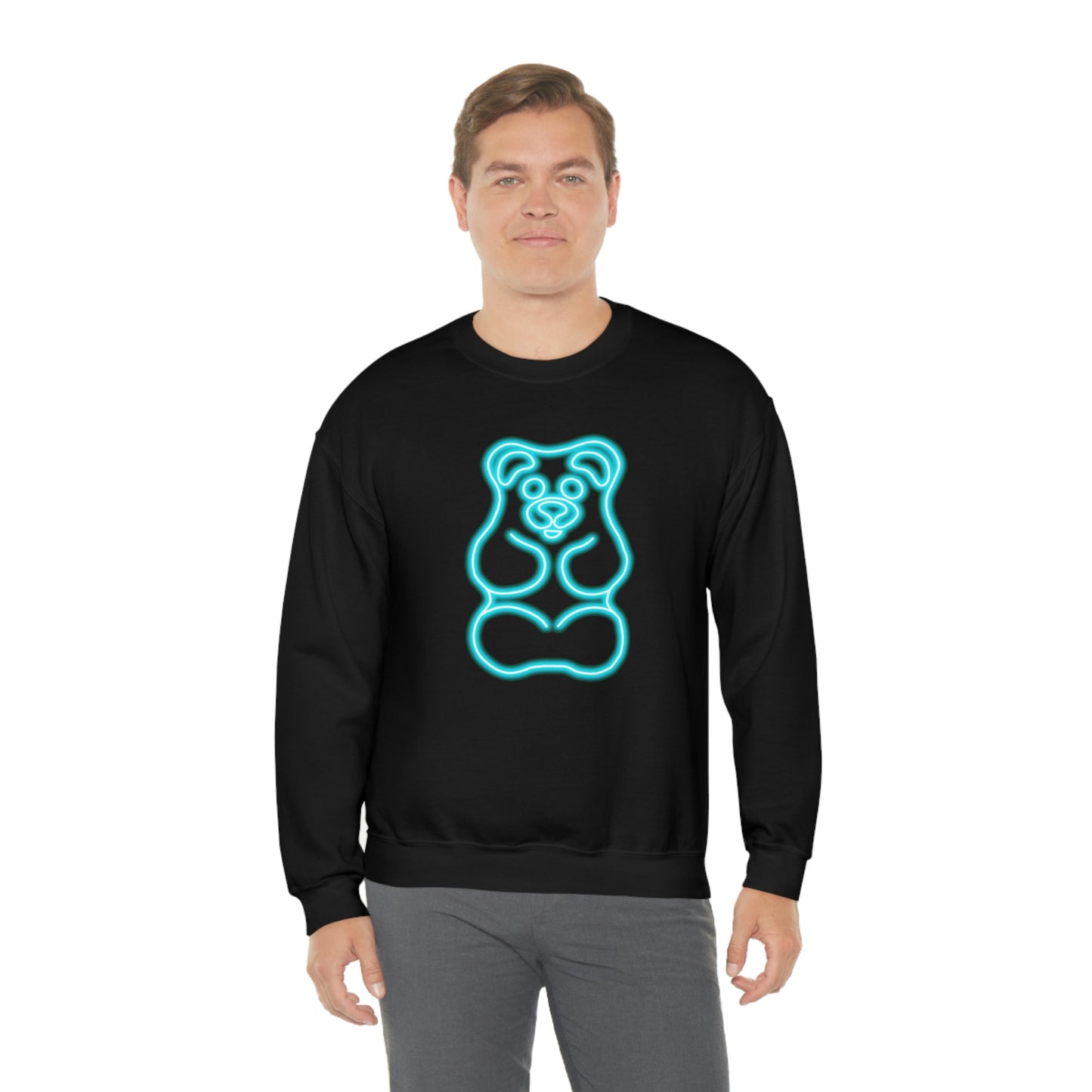 NEON Gummy Bear Sweatshirt - Blue