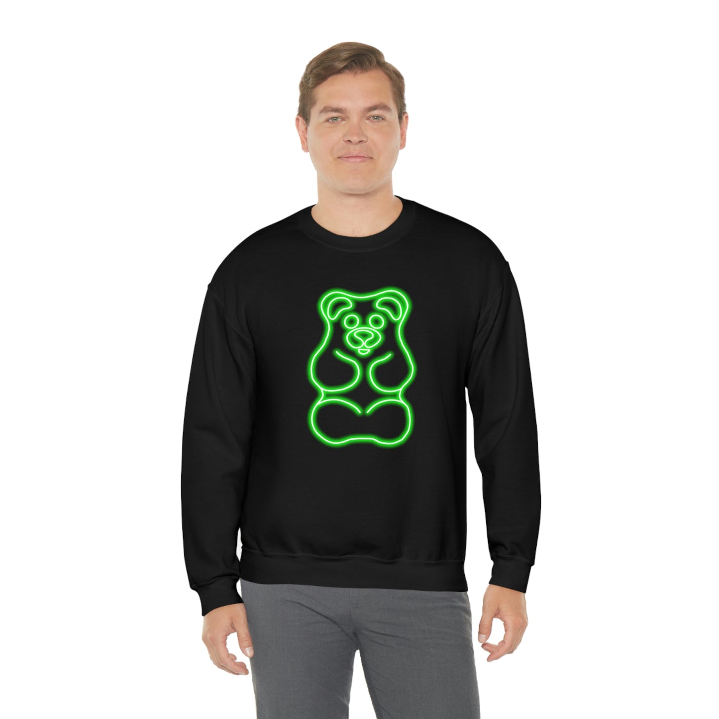 NEON Gummy Bear Sweatshirt - Green