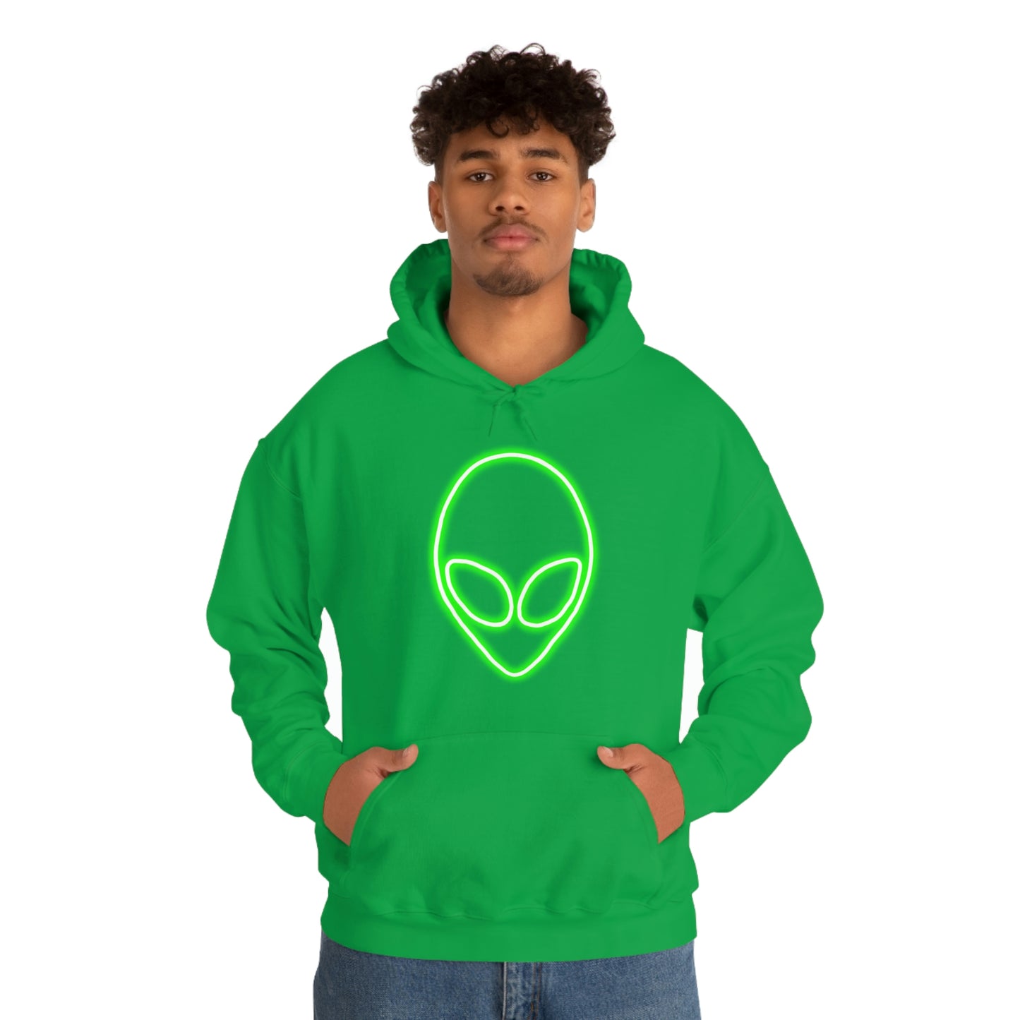 NEON Alien Hoodie